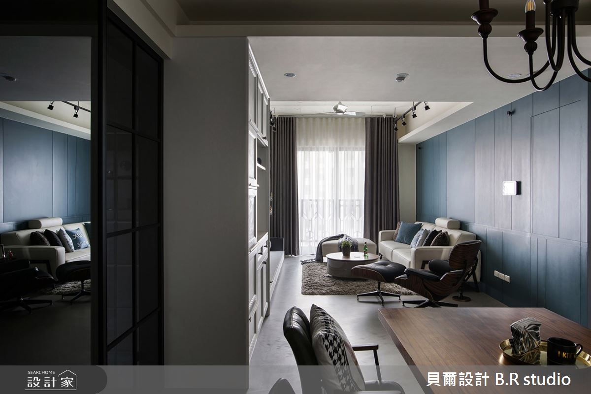 24坪新成屋(5年以下)＿混搭風客廳案例圖片＿貝爾設計 B.R studio＿貝爾_03之10