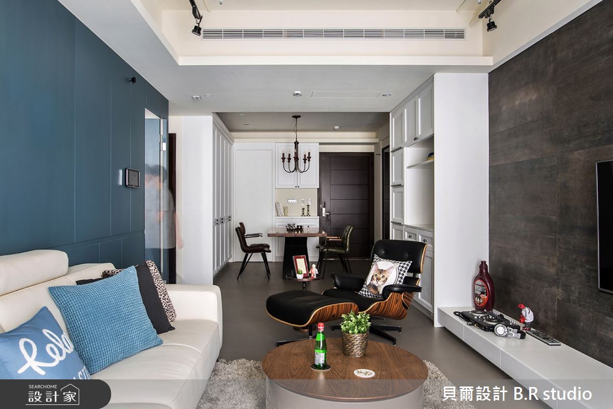 24坪新成屋(5年以下)＿混搭風客廳案例圖片＿貝爾設計 B.R studio＿貝爾_03之8