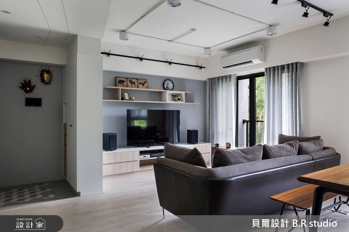 26坪新成屋(5年以下)＿北歐風客廳案例圖片＿貝爾設計 B.R studio＿貝爾_04之4