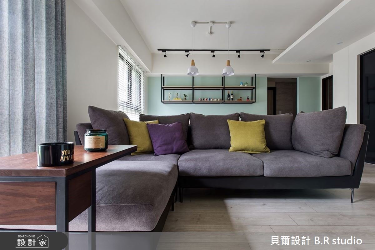 26坪新成屋(5年以下)＿北歐風客廳案例圖片＿貝爾設計 B.R studio＿貝爾_04之7