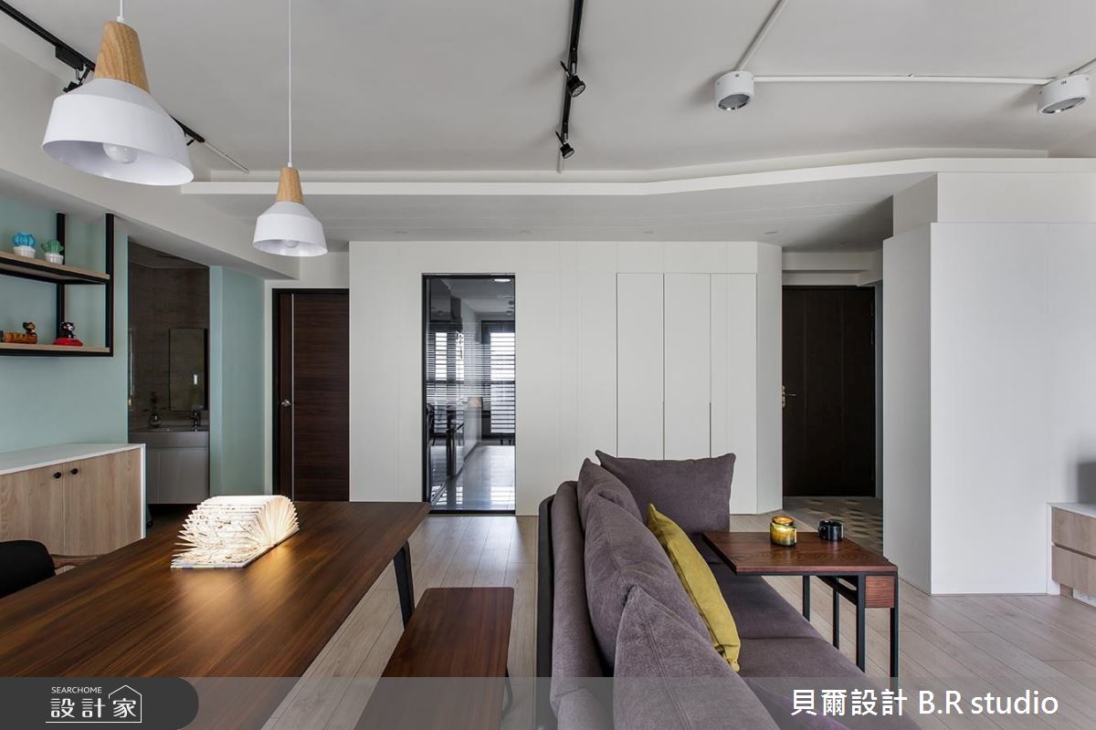 26坪新成屋(5年以下)＿北歐風餐廳案例圖片＿貝爾設計 B.R studio＿貝爾_04之12