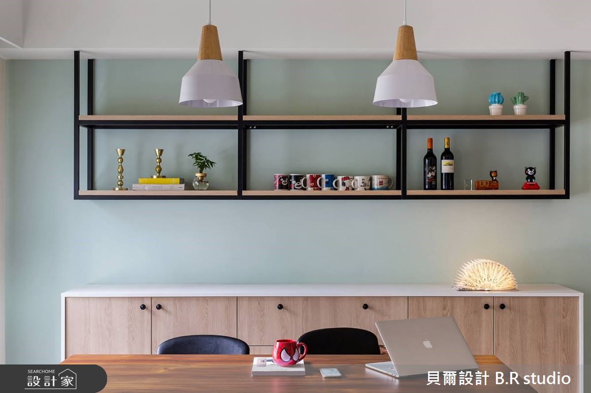 26坪新成屋(5年以下)＿北歐風餐廳案例圖片＿貝爾設計 B.R studio＿貝爾_04之15