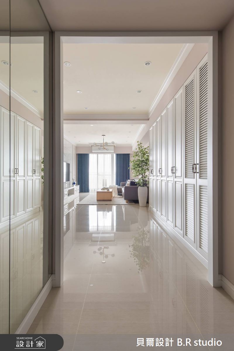 36坪新成屋(5年以下)＿美式風玄關案例圖片＿貝爾設計 B.R studio＿貝爾_05之1