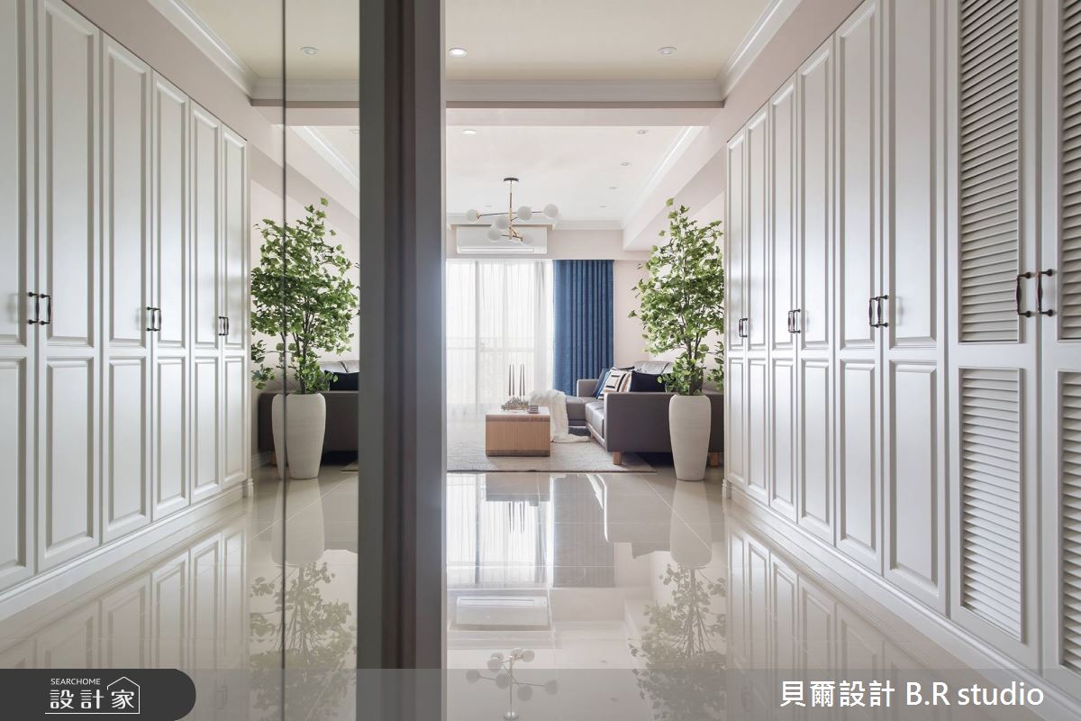 36坪新成屋(5年以下)＿美式風玄關案例圖片＿貝爾設計 B.R studio＿貝爾_05之2