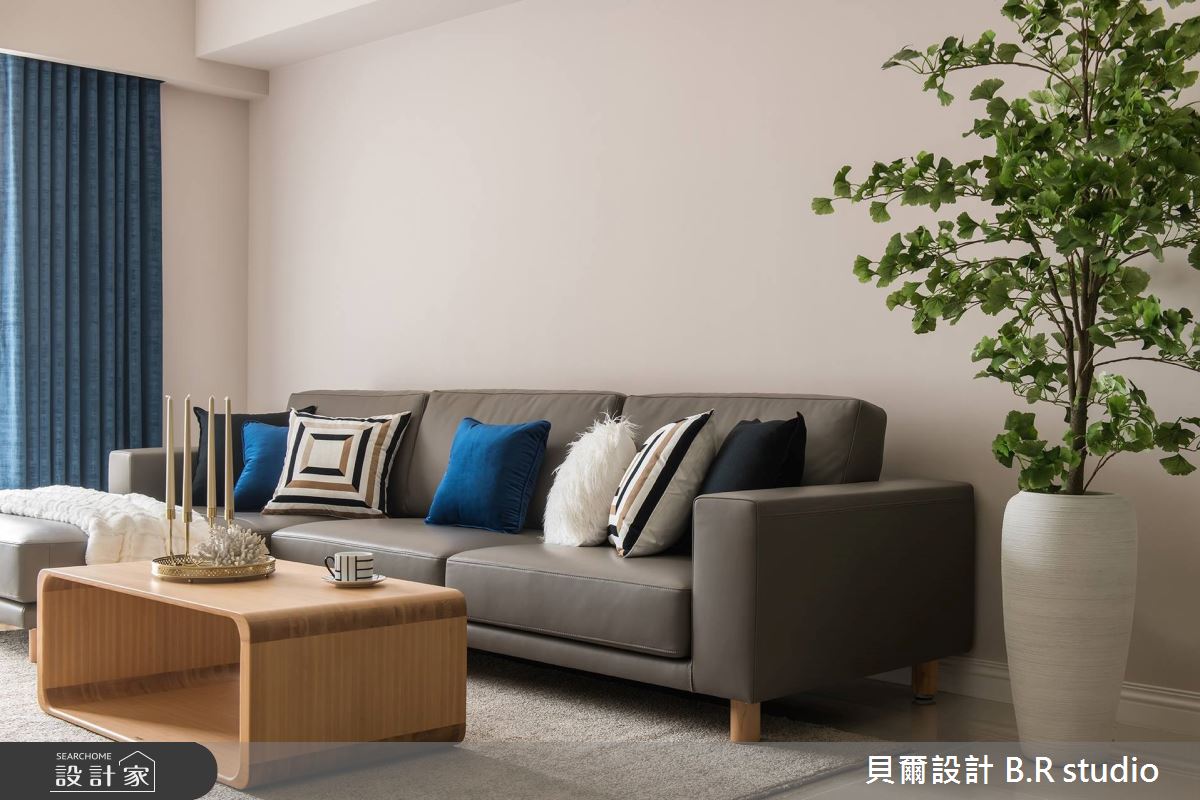 36坪新成屋(5年以下)＿美式風客廳案例圖片＿貝爾設計 B.R studio＿貝爾_05之7