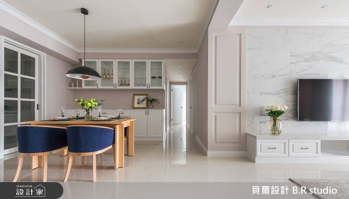 36坪新成屋(5年以下)＿美式風餐廳案例圖片＿貝爾設計 B.R studio＿貝爾_05之12