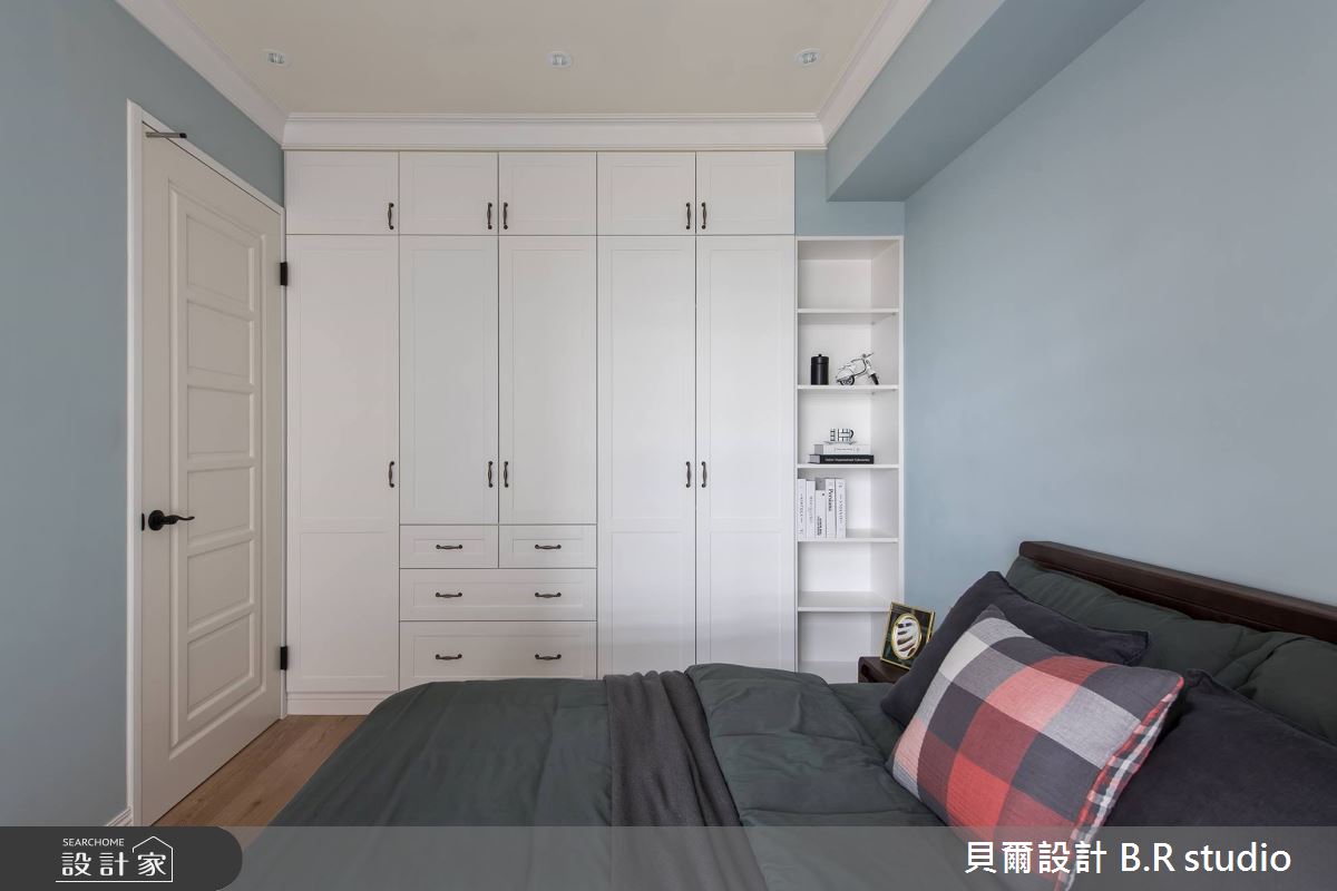 36坪新成屋(5年以下)＿美式風臥室案例圖片＿貝爾設計 B.R studio＿貝爾_05之25