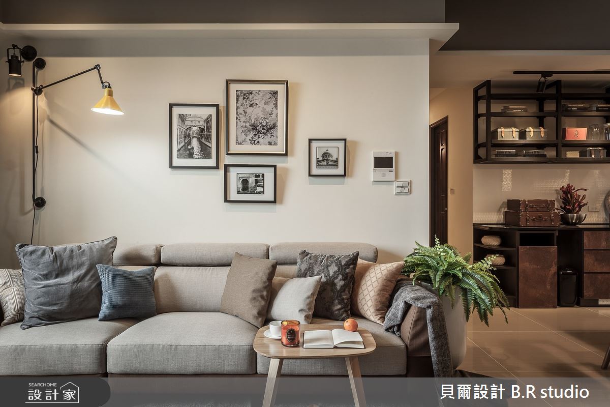 36坪新成屋(5年以下)＿工業風客廳案例圖片＿貝爾設計 B.R studio＿貝爾_06之6
