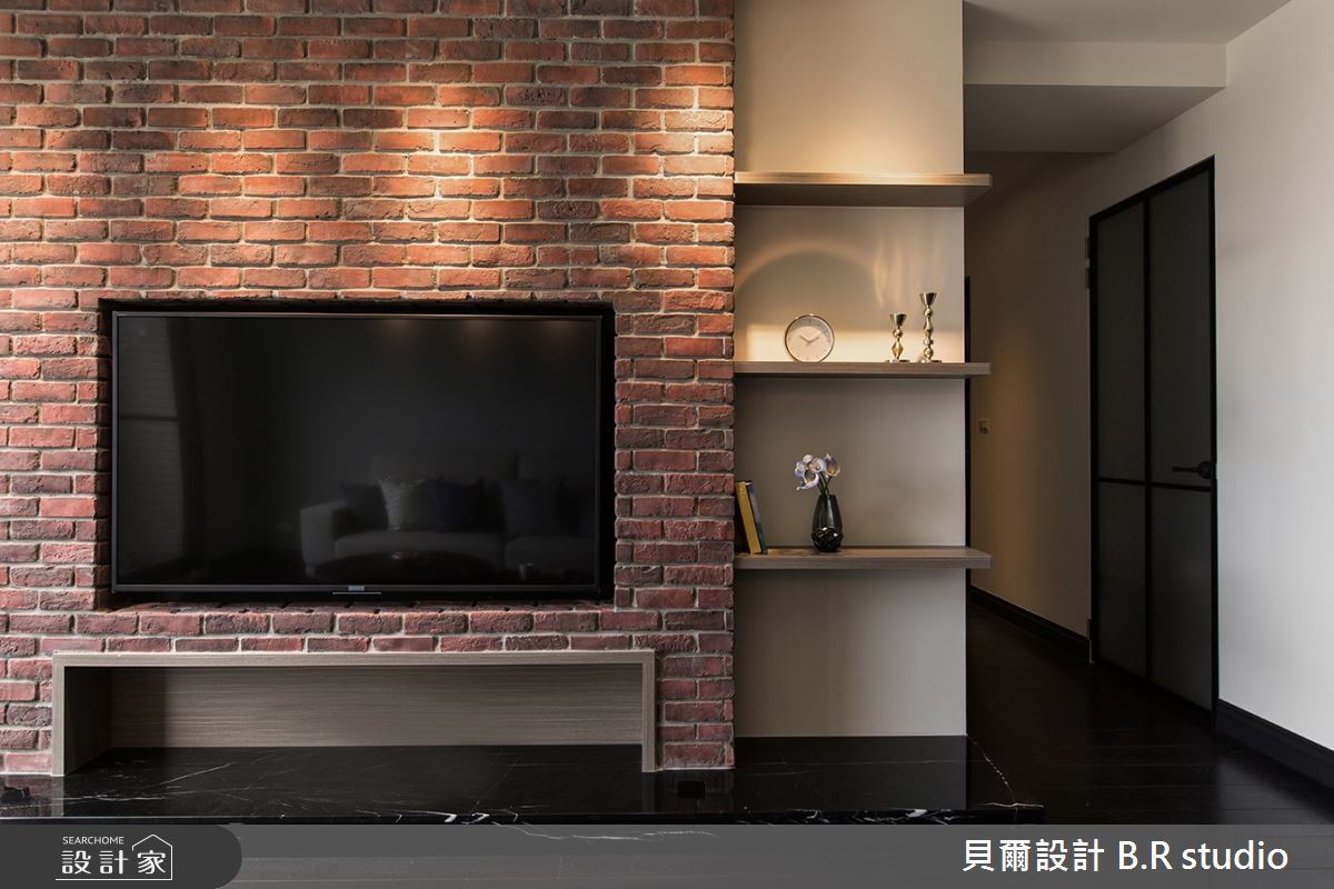 30坪新成屋(5年以下)＿工業風客廳案例圖片＿貝爾設計 B.R studio＿貝爾_07之8