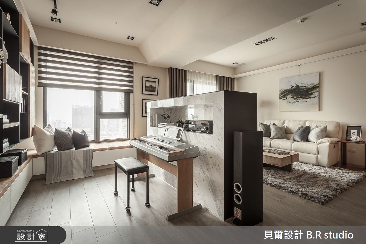 34坪新成屋(5年以下)＿現代風書房案例圖片＿貝爾設計 B.R studio＿貝爾_08之10