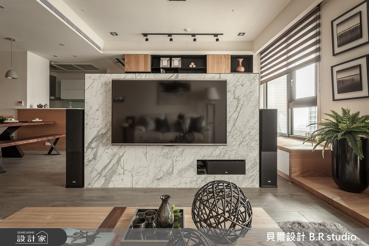 34坪新成屋(5年以下)＿現代風客廳案例圖片＿貝爾設計 B.R studio＿貝爾_08之3