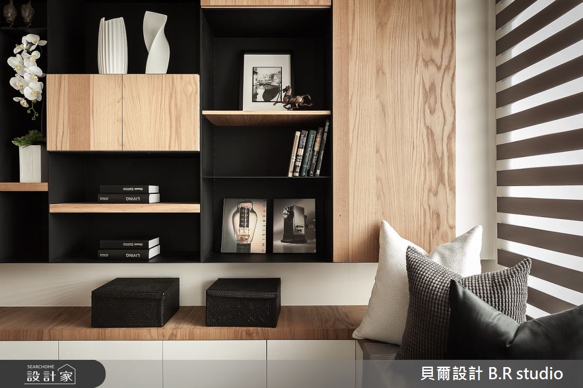 34坪新成屋(5年以下)＿現代風書房案例圖片＿貝爾設計 B.R studio＿貝爾_08之11
