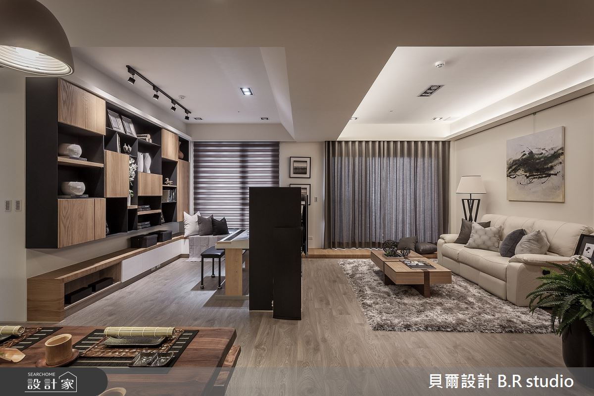 34坪新成屋(5年以下)＿現代風客廳案例圖片＿貝爾設計 B.R studio＿貝爾_08之6