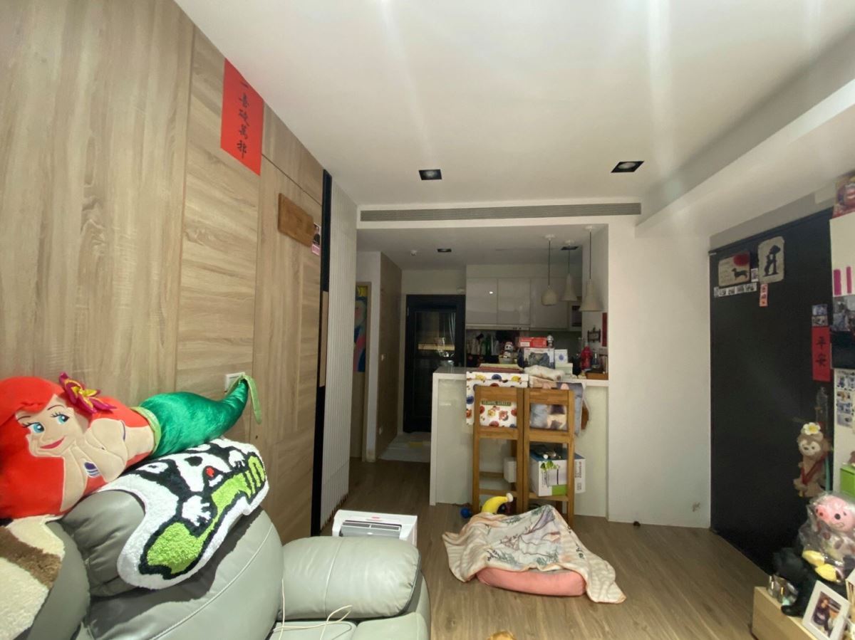 12坪新成屋(5年以下)＿混搭風玄關客廳廚房案例圖片＿設計家_searchome＿小甜甜的家之7145