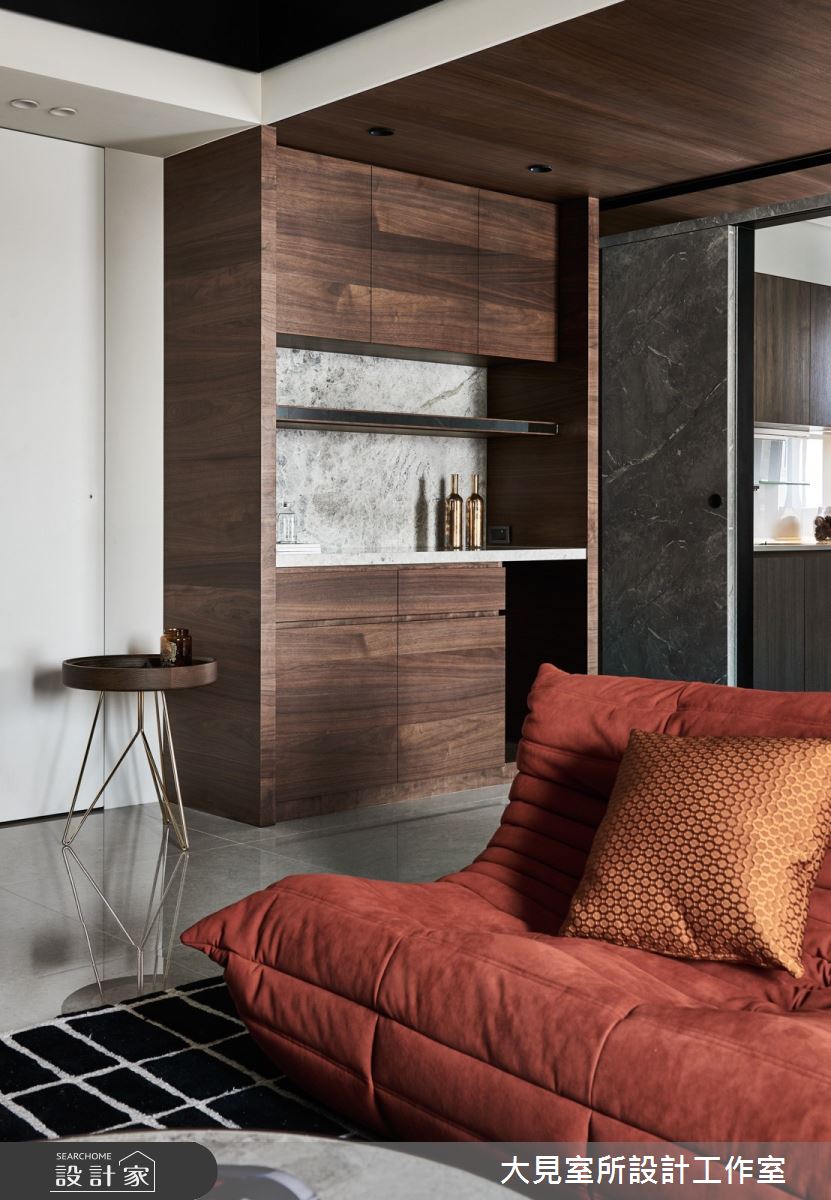 45坪新成屋(5年以下)＿現代風客廳案例圖片＿大見室所設計工作室＿大見室所_01之5