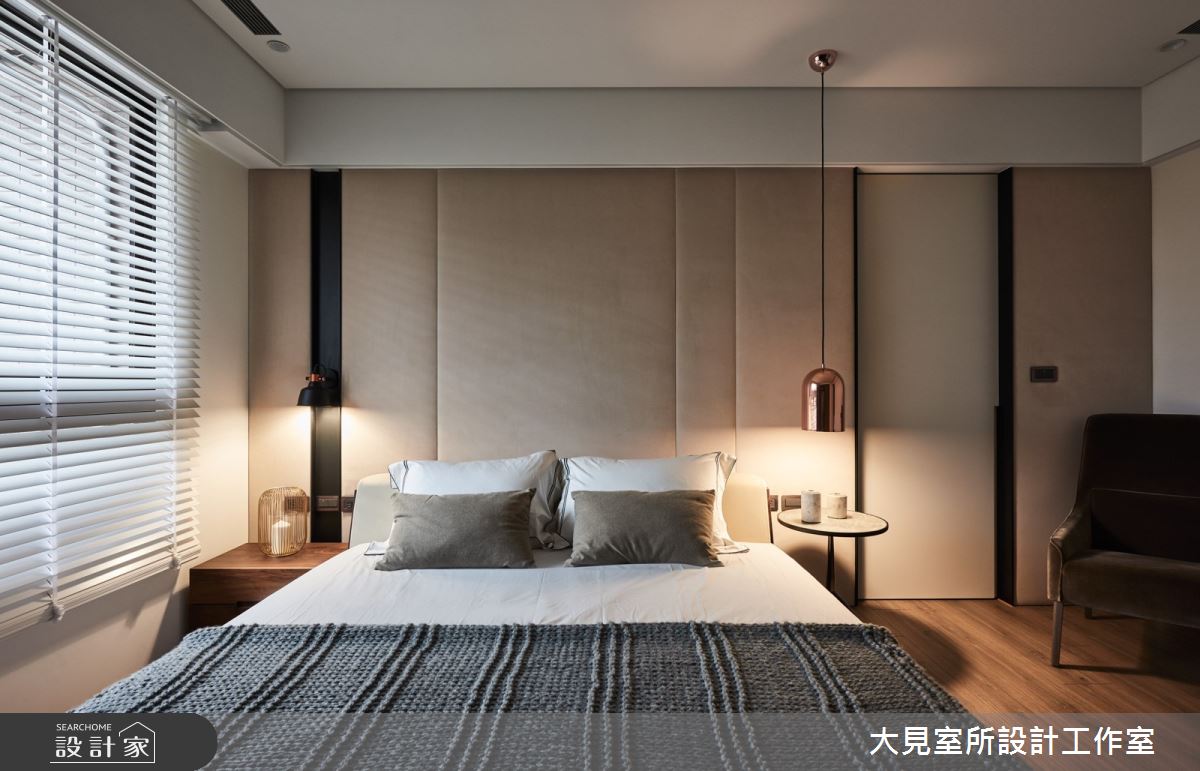 45坪新成屋(5年以下)＿現代風臥室案例圖片＿大見室所設計工作室＿大見室所_01之12