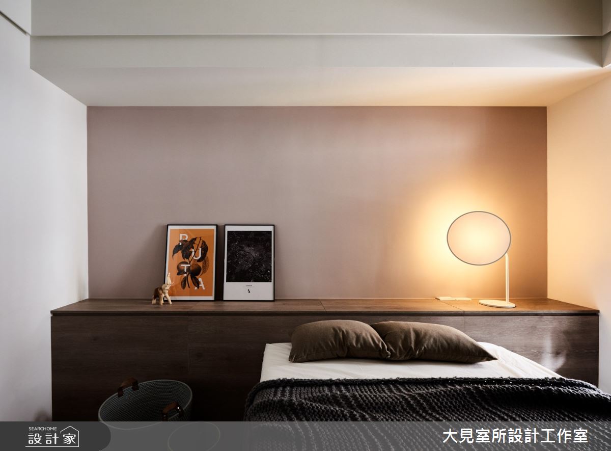 45坪新成屋(5年以下)＿現代風臥室案例圖片＿大見室所設計工作室＿大見室所_01之16