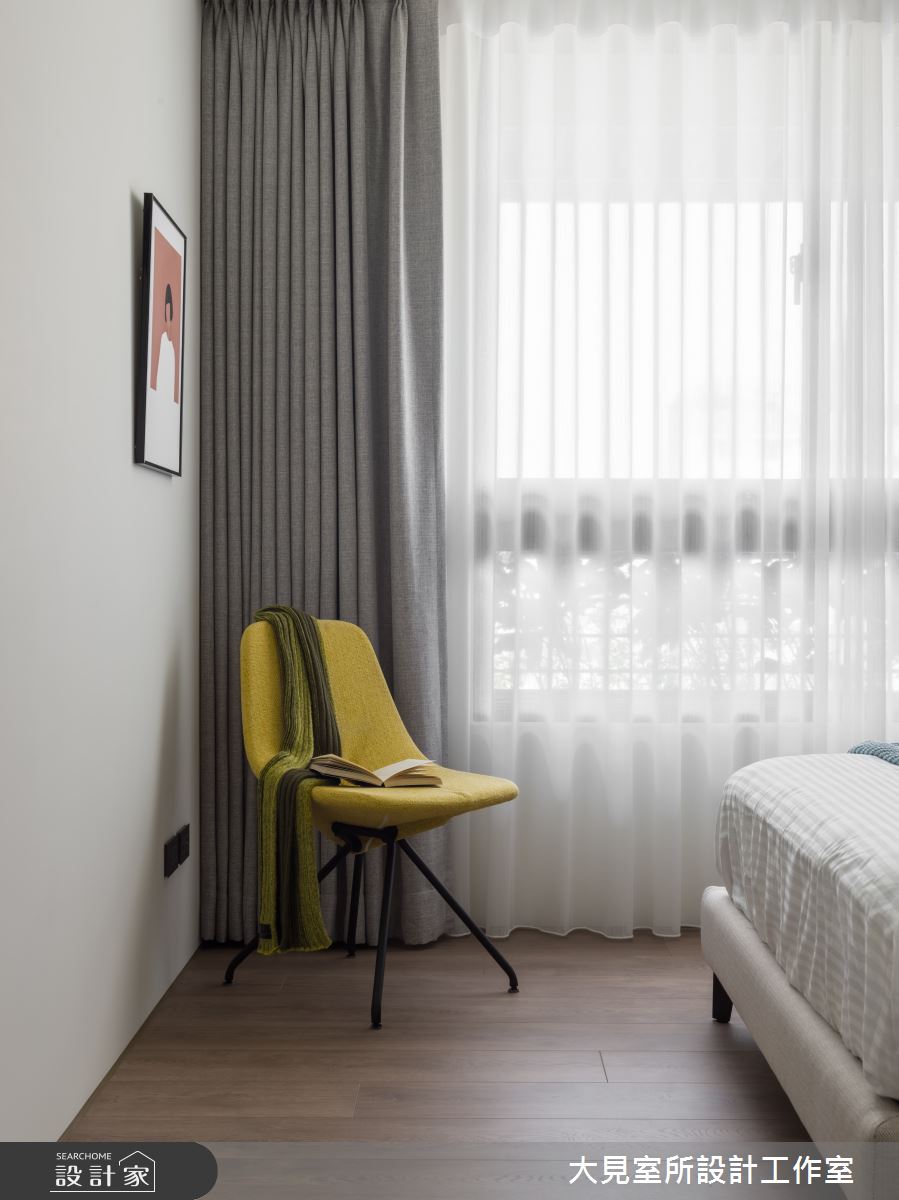 35坪新成屋(5年以下)＿北歐風臥室案例圖片＿大見室所設計工作室＿大見室所_02之11