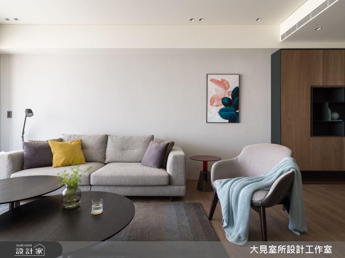 35坪新成屋(5年以下)＿北歐風客廳案例圖片＿大見室所設計工作室＿大見室所_02之1