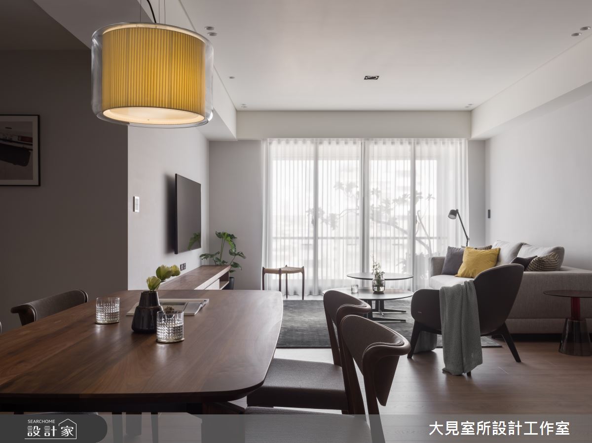 35坪新成屋(5年以下)＿北歐風餐廳案例圖片＿大見室所設計工作室＿大見室所_02之4