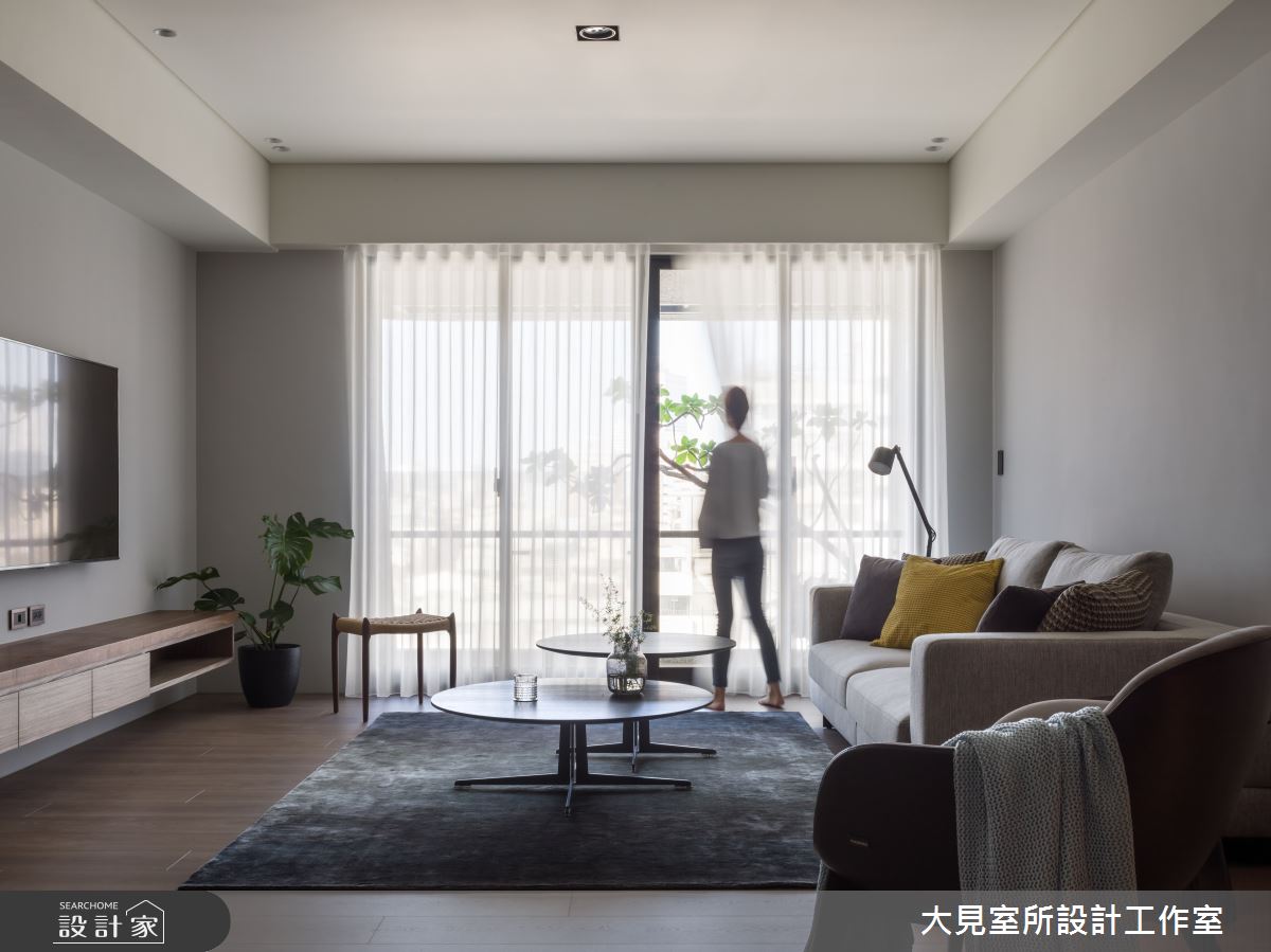 35坪新成屋(5年以下)＿北歐風客廳案例圖片＿大見室所設計工作室＿大見室所_02之5