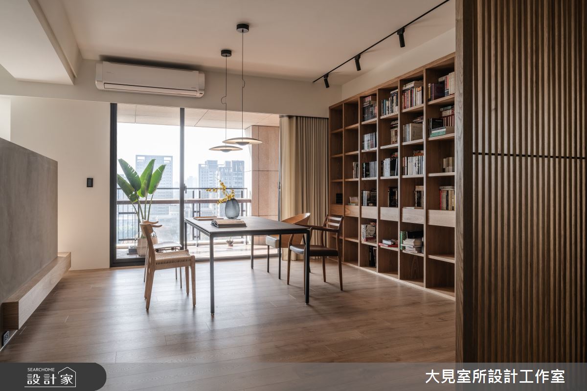 48坪新成屋(5年以下)＿日式無印風書房案例圖片＿大見室所設計工作室＿大見室所_03之7