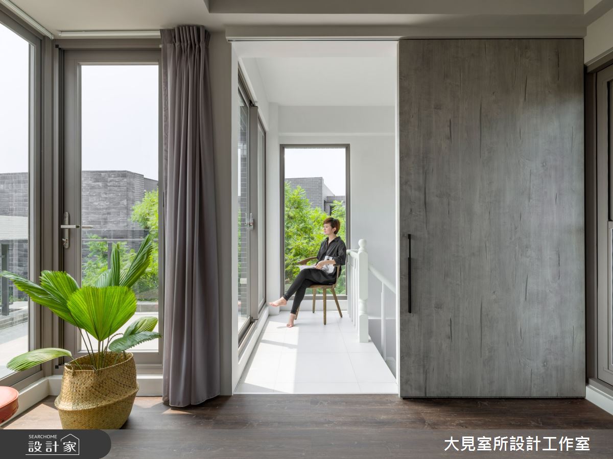 45坪新成屋(5年以下)＿北歐風陽台案例圖片＿大見室所設計工作室＿大見室所_05之1