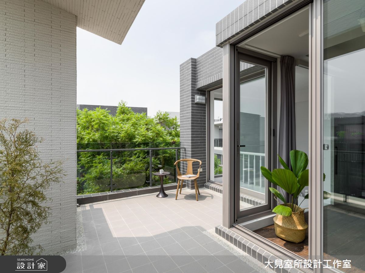 45坪新成屋(5年以下)＿北歐風陽台案例圖片＿大見室所設計工作室＿大見室所_05之2