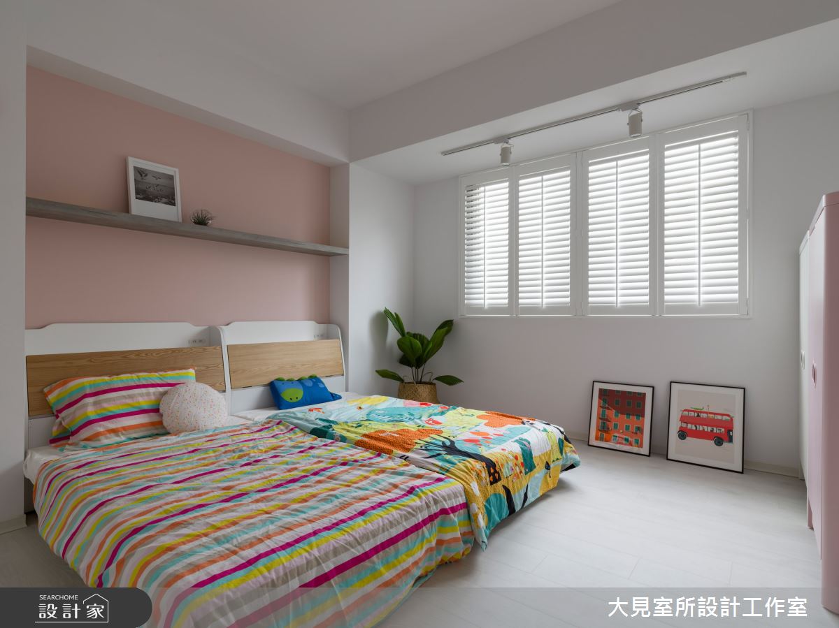 45坪新成屋(5年以下)＿北歐風臥室案例圖片＿大見室所設計工作室＿大見室所_05之13