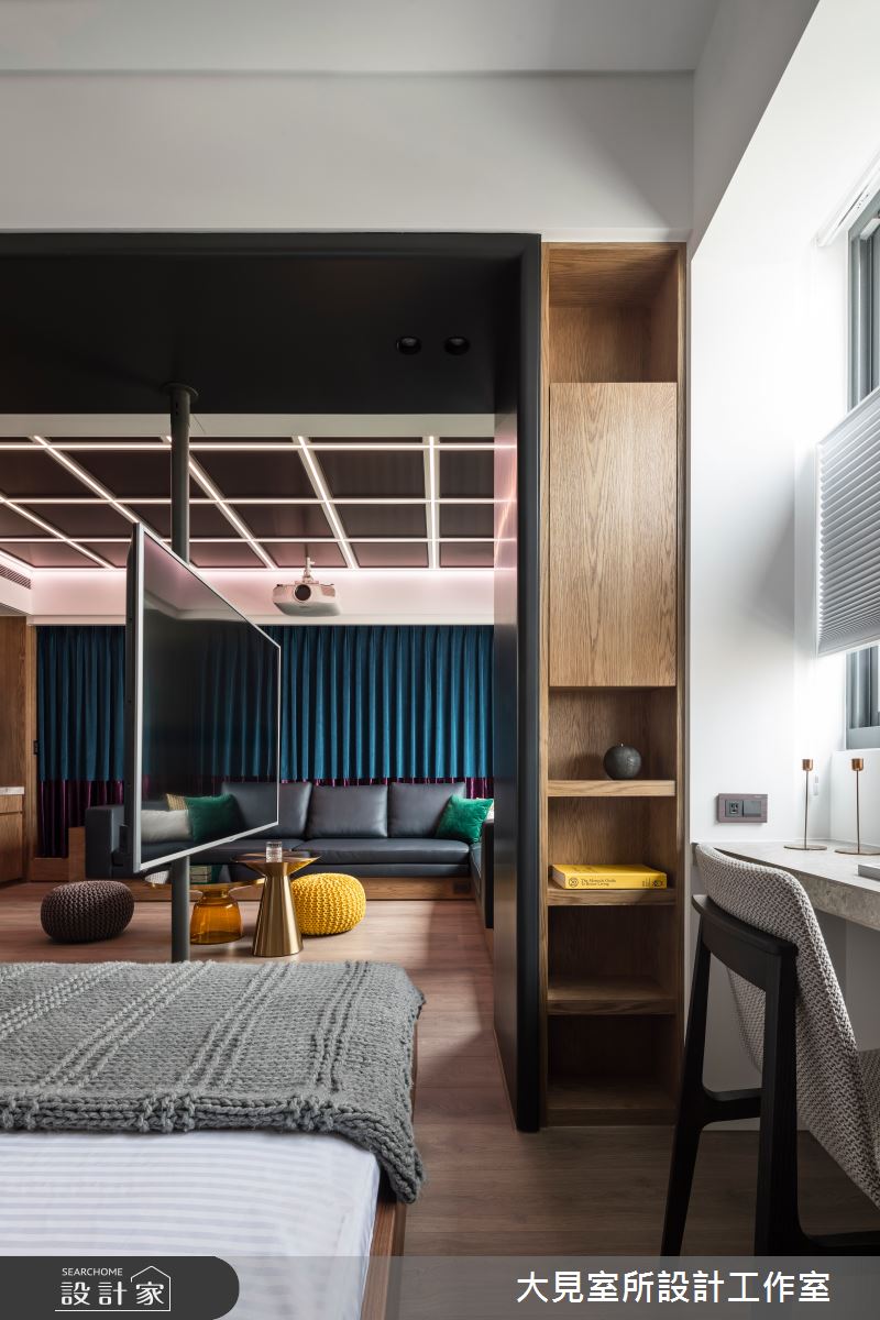 15坪中古屋(5~15年)＿混搭風臥室案例圖片＿大見室所設計工作室＿大見室所_06之3