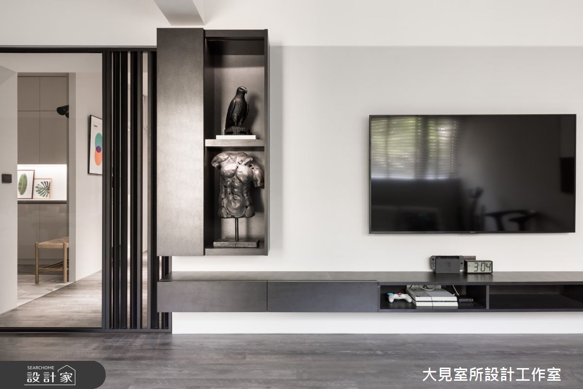 42坪老屋(31~40年)＿現代風客廳案例圖片＿大見室所設計工作室＿大見室所_13之3