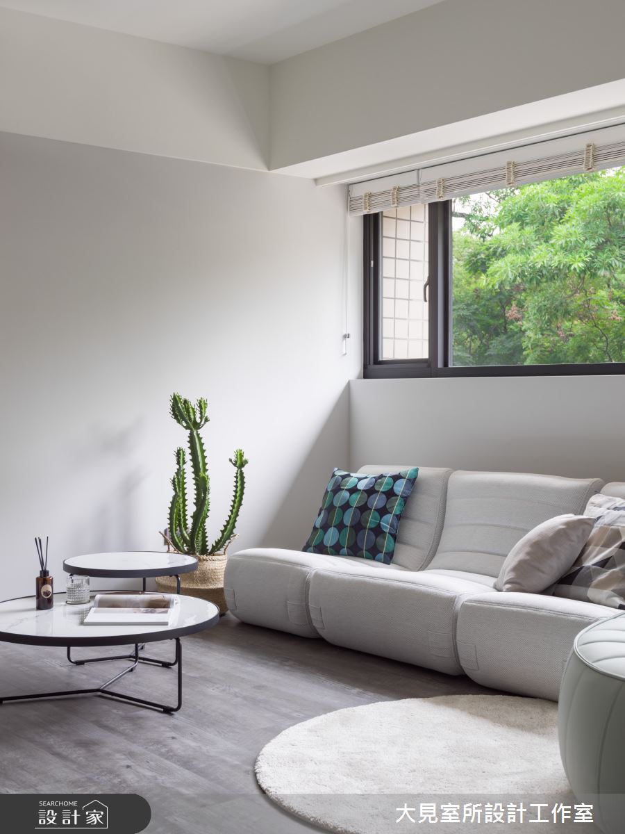 42坪老屋(31~40年)＿現代風客廳案例圖片＿大見室所設計工作室＿大見室所_13之5
