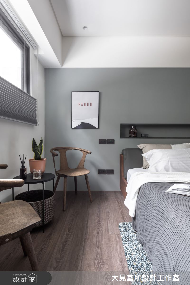 42坪老屋(31~40年)＿現代風臥室案例圖片＿大見室所設計工作室＿大見室所_13之10