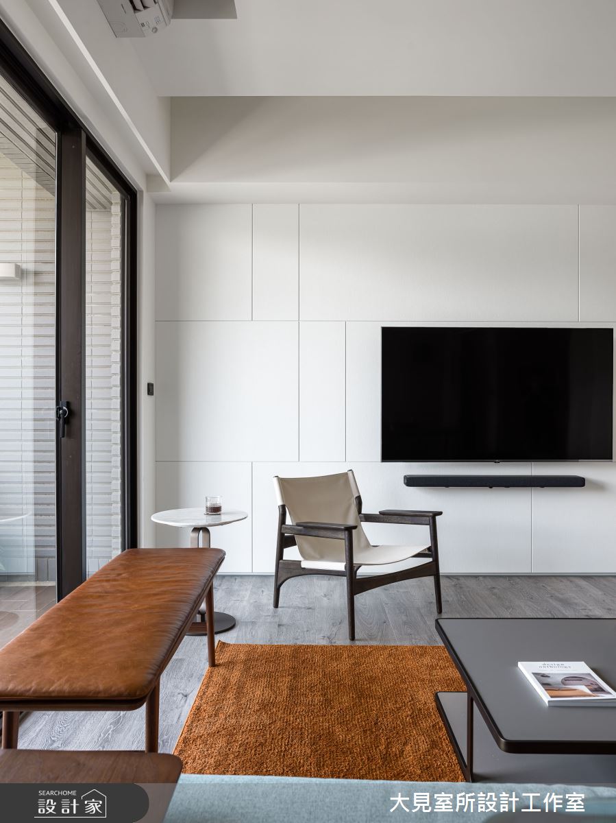 40坪新成屋(5年以下)＿簡約風客廳案例圖片＿大見室所設計工作室＿大見室所_14之11