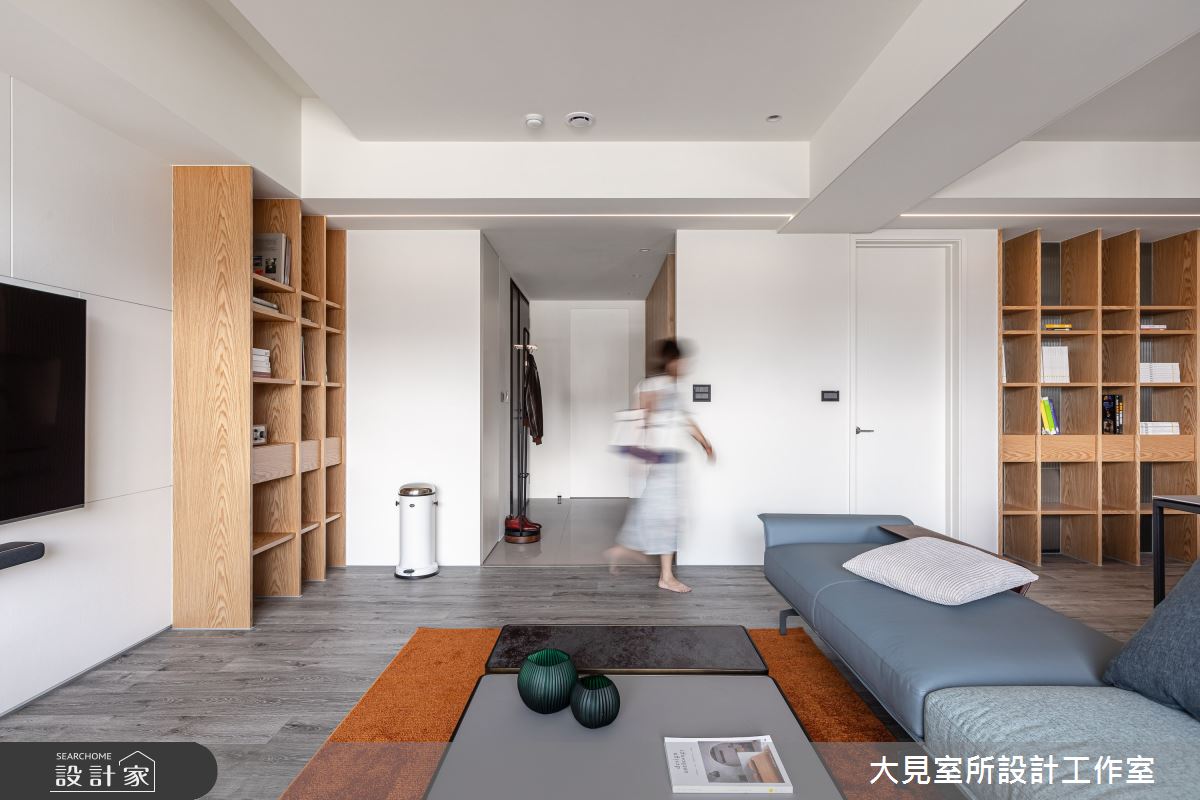 40坪新成屋(5年以下)＿簡約風客廳案例圖片＿大見室所設計工作室＿大見室所_14之3