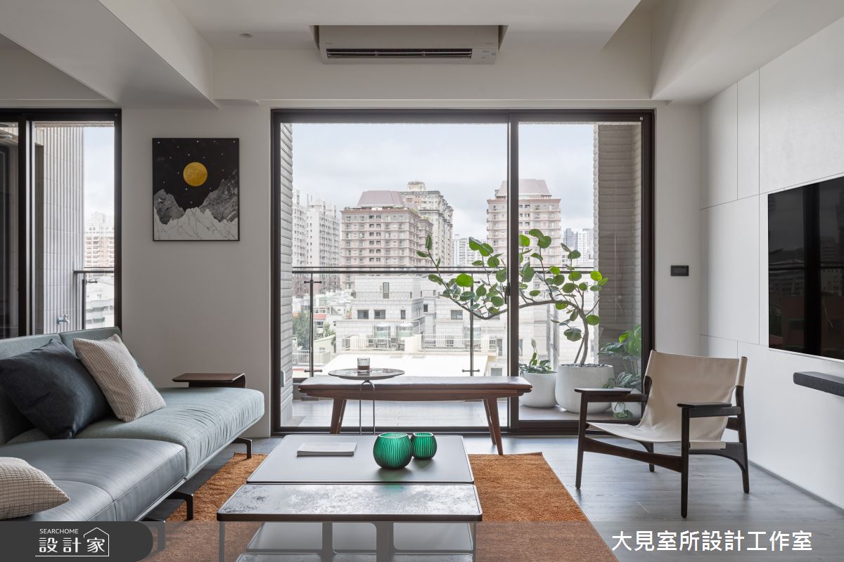 40坪新成屋(5年以下)＿簡約風客廳案例圖片＿大見室所設計工作室＿大見室所_14之7