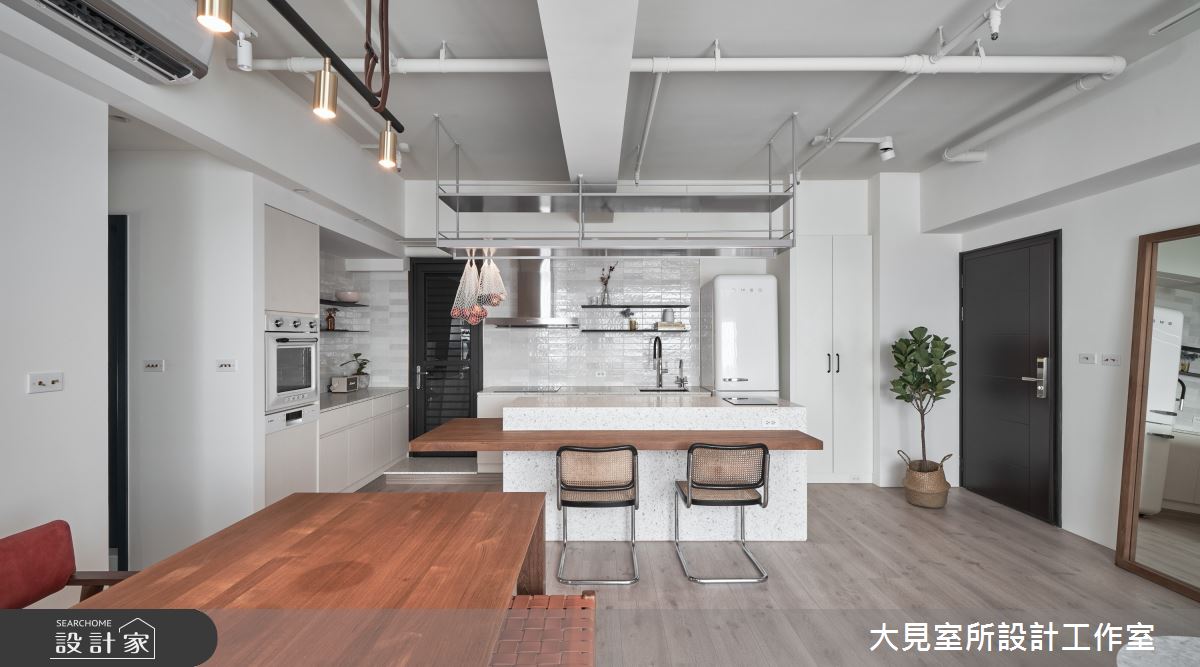 20坪新成屋(5年以下)＿簡約風吧檯中島案例圖片＿大見室所設計工作室＿大見室所_16之9