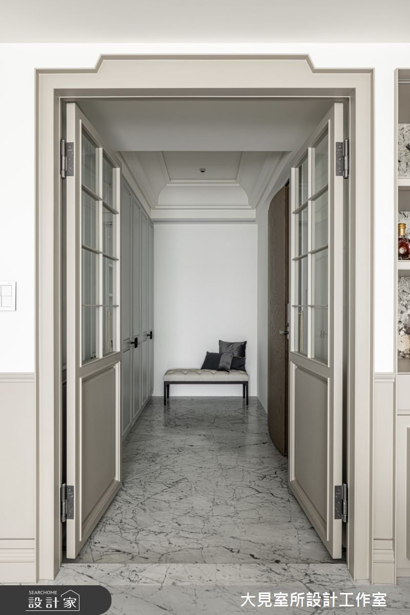 38坪新成屋(5年以下)＿新古典玄關案例圖片＿大見室所設計工作室＿大見室所_18之1