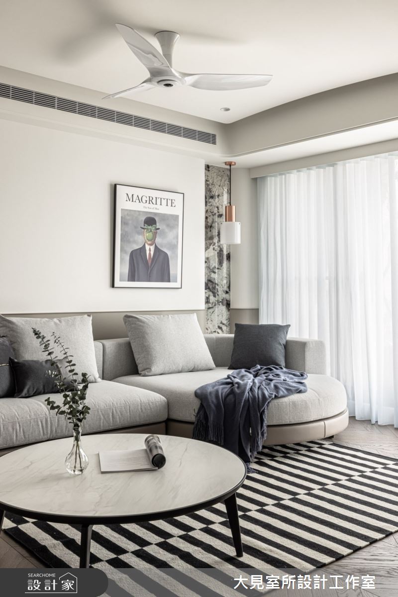 38坪新成屋(5年以下)＿新古典客廳案例圖片＿大見室所設計工作室＿大見室所_18之7