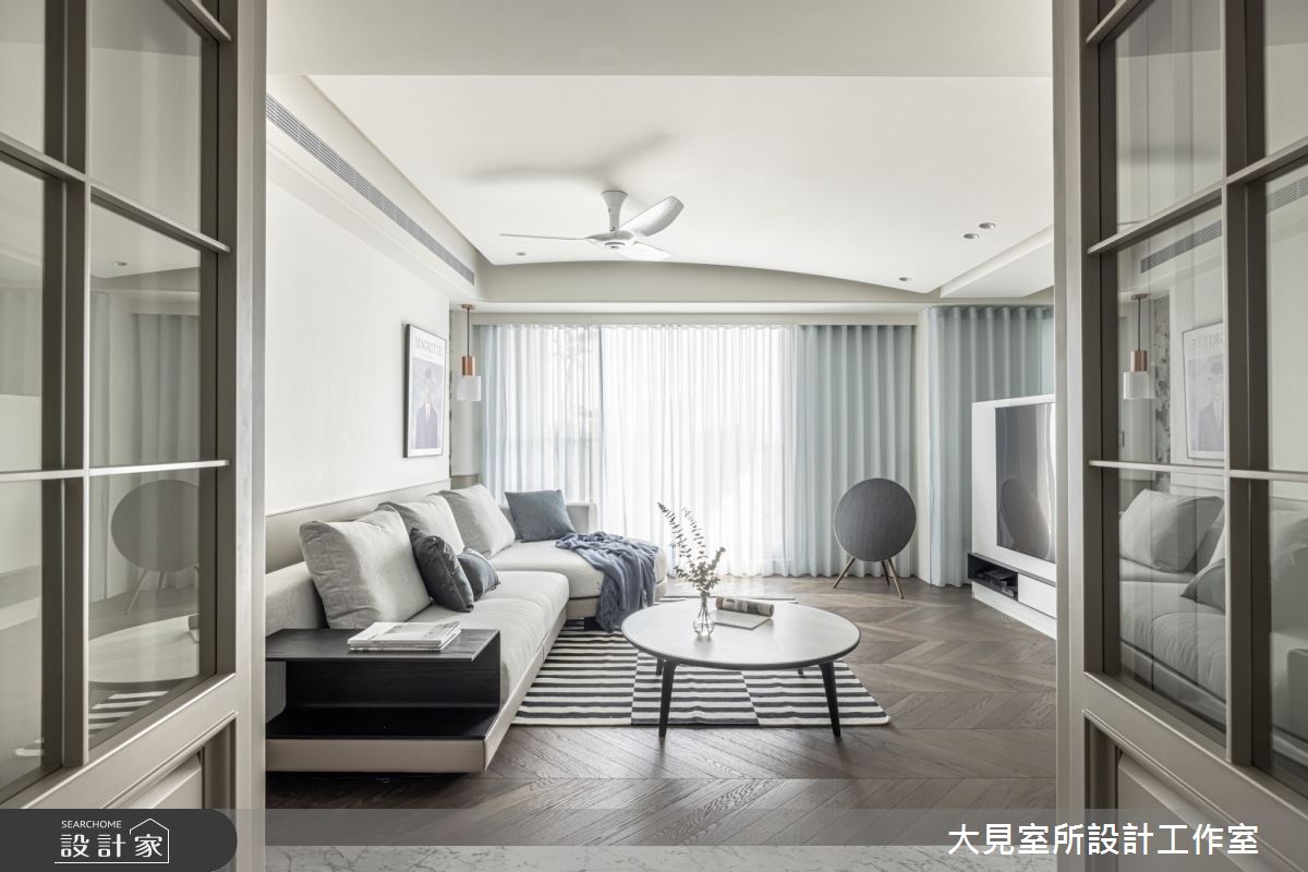 38坪新成屋(5年以下)＿新古典客廳案例圖片＿大見室所設計工作室＿大見室所_18之8