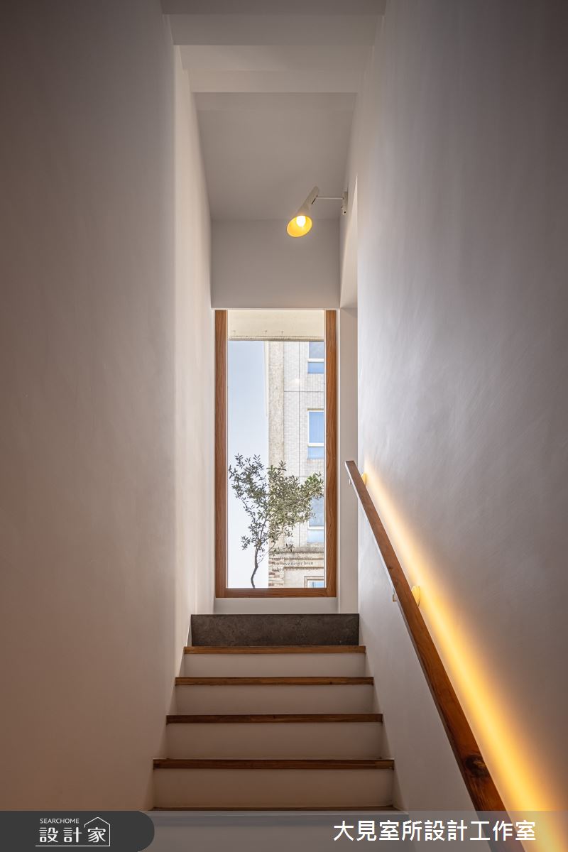 60坪老屋(16~30年)＿日式無印風樓梯案例圖片＿大見室所設計工作室＿大見室所_20之13