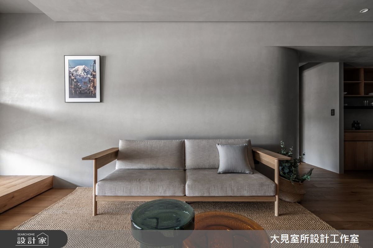 38坪毛胚屋＿日式人文風客廳案例圖片＿大見室所設計工作室＿大見室所_21徐宅之8