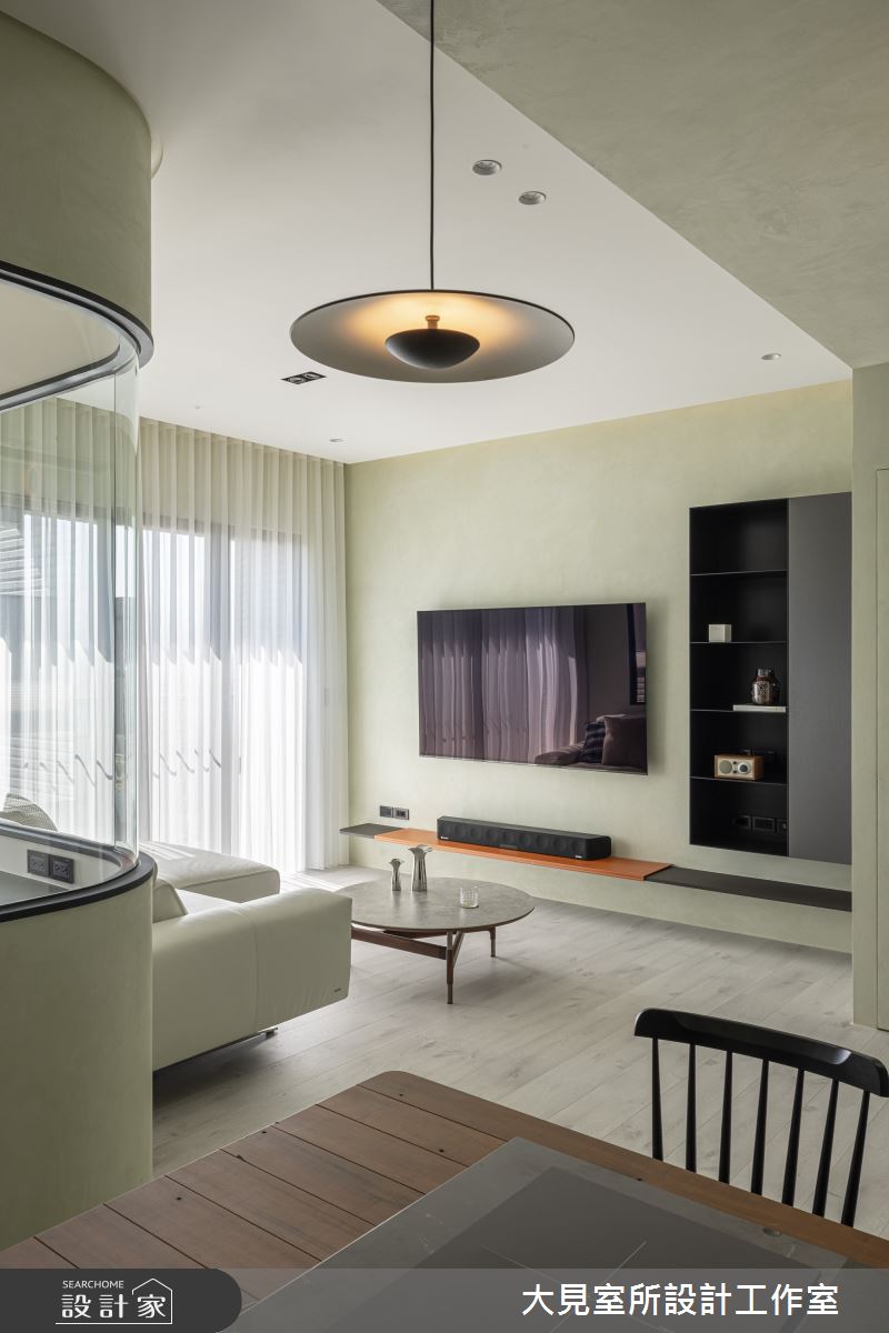 27坪新成屋(5年以下)＿混搭風客廳餐廳案例圖片＿大見室所設計工作室＿大見室所_22甜芙蓉之8