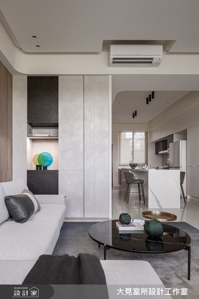 40坪新成屋(5年以下)＿簡約風客廳案例圖片＿大見室所設計工作室＿大見室所_23之9
