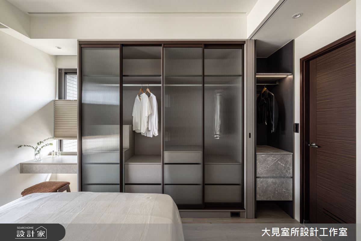 20坪新成屋(5年以下)＿混搭風臥室更衣間案例圖片＿大見室所設計工作室＿大見室所_24LC Residential之13
