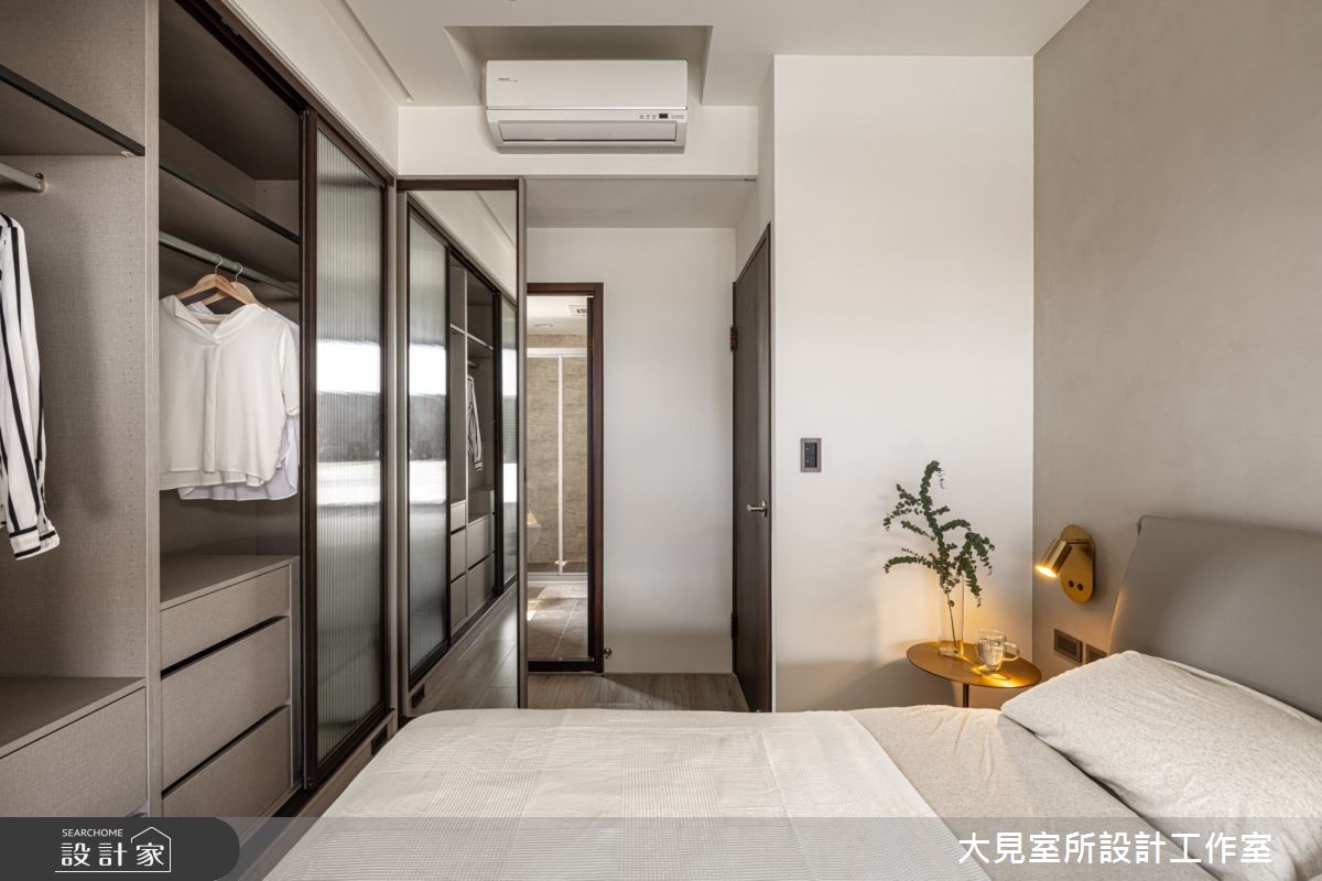 20坪新成屋(5年以下)＿混搭風臥室更衣間案例圖片＿大見室所設計工作室＿大見室所_24LC Residential之14