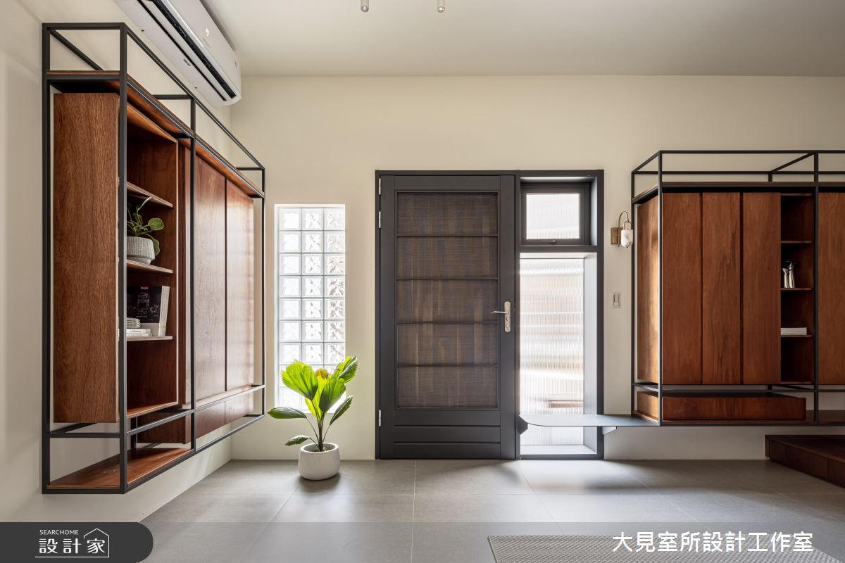50坪老屋(31~40年)＿日式無印風玄關客廳案例圖片＿大見室所設計工作室＿大見室所_26之5