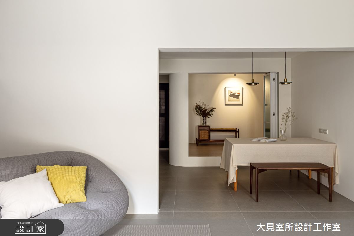 50坪老屋(31~40年)＿日式無印風客廳餐廳案例圖片＿大見室所設計工作室＿大見室所_26之18