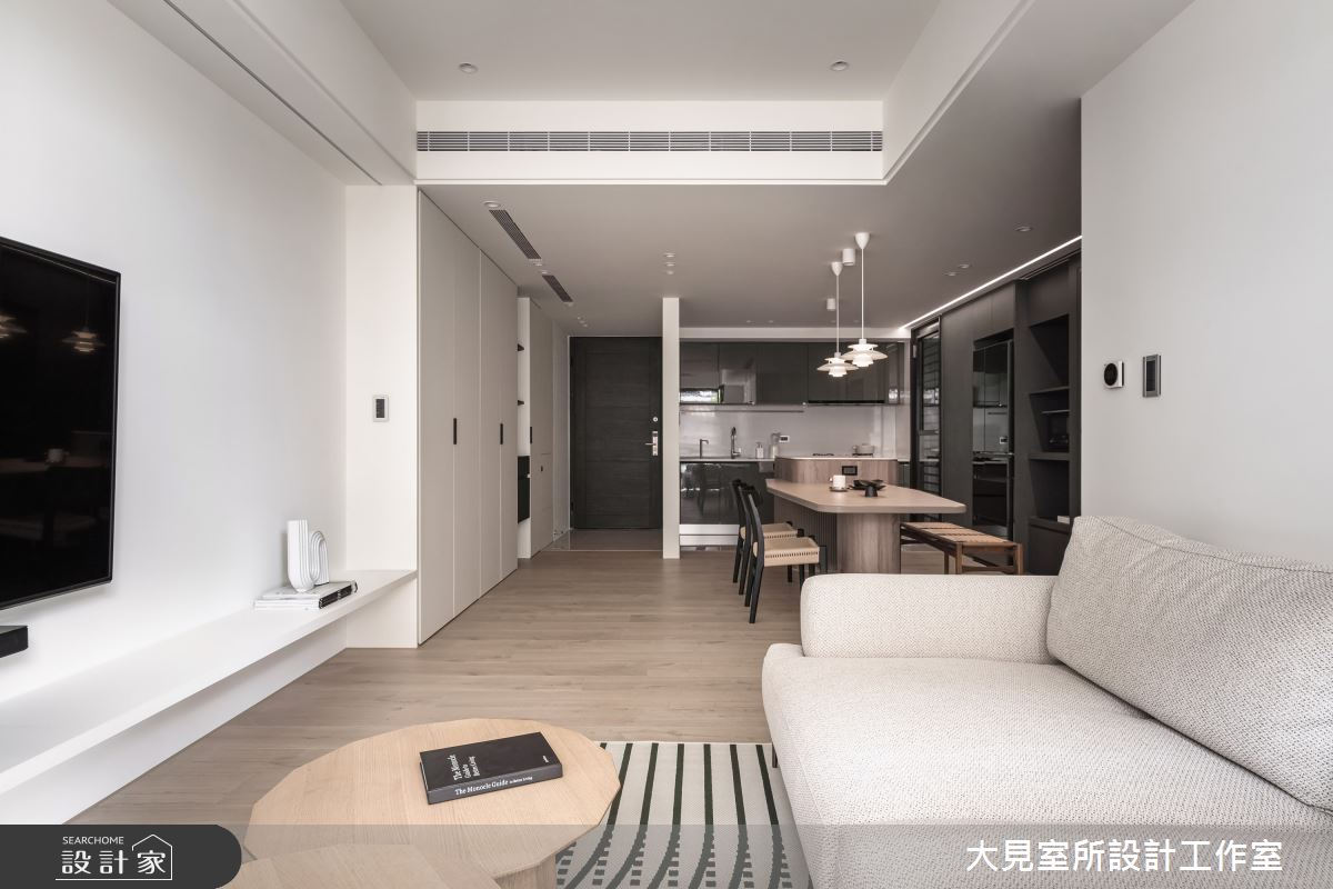 20坪新成屋(5年以下)＿北歐風玄關客廳餐廳案例圖片＿大見室所設計工作室＿大見室所_27之7
