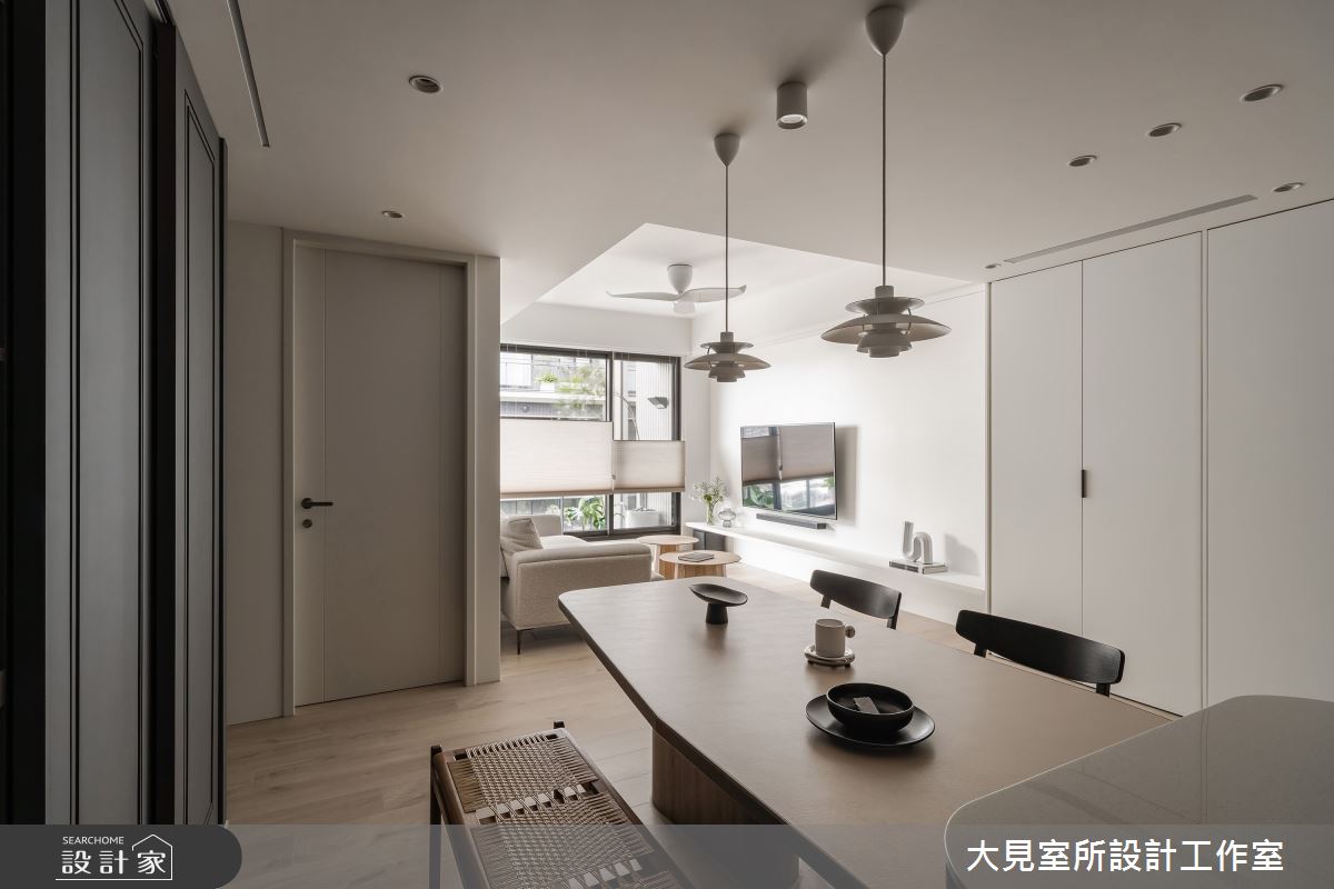 20坪新成屋(5年以下)＿北歐風客廳餐廳案例圖片＿大見室所設計工作室＿大見室所_27之5